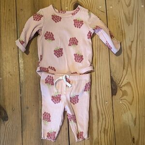 Carter's Pink Grape Print